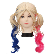 Load image into Gallery viewer, New Harley Quinn Cosplay Costumes Adult Women  Suit with Wig Gloves - CosCouture
