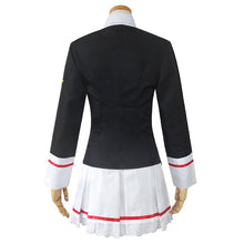 Load image into Gallery viewer, Anime Kinomoto Sakura Cosplay Costume Card Captor JK Uniforms Suit Girl&#39;s Sailor Suit Cerberus Doll and Sakura Wig+Free Wig Cap - CosCouture
