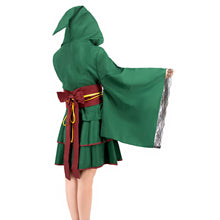 Load image into Gallery viewer, Game The Legend of Zelda Anime Cosplay Cloak Dress For Girls - CosCouture
