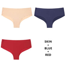 Load image into Gallery viewer, CINOON 3Pcs/Lot Seamless Panty Set Underwear Female Comfort Intimates Fashion Low-Rise Briefs Panties Women Sexy Lingerie
