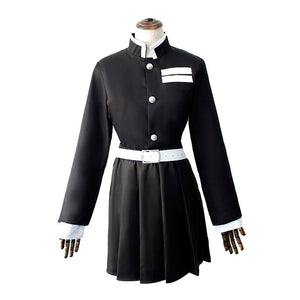 Tsuyuri Kanawo Cosplay Costume Children's Demon Slayer Kids Kisatsutai Uniforms Halloween Christmas Gifts - CosCouture