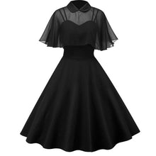 Load image into Gallery viewer, Dress Women 2021 Elegant Vintage Gothic Spaghetti Strap Dress + Clock Two Piece Summer Party Dresses High Waist Vestidos
