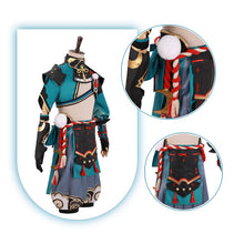 Load image into Gallery viewer, ROLECOS Game Genshin Impact Gorou Cosplay Costume Men Combat Uniform Fox Boy Costume Halloween Women Cosplay Costume Full Set
