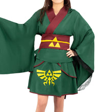 Load image into Gallery viewer, Game The Legend of Zelda Anime Cosplay Cloak Dress For Girls - CosCouture
