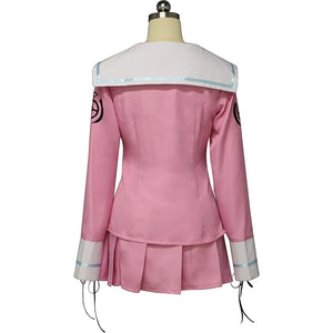 Hot Game Danganronpa: Trigger Happy Havoc Cosplay Costume Cos Iruma Miu School Uniform Pink Sets - CosCouture