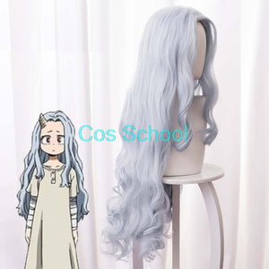 Cos School Boku no Hero Academia Eri Cosplay Wigs My Hero Academia Eri Wigs Anime With the Same Gray Long Hair - CosCouture