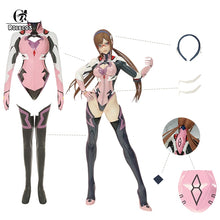 Load image into Gallery viewer, ROLECOS EVA Cosplay Makinami Mari Cosplay Costume Anime EVA Cosplay Costumes Makinami Cosplay Sexy Bodysuit Jumpsuit Costume Set - CosCouture
