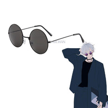Load image into Gallery viewer, Gojo Satoru Cosplay Wigs Anime Jujutsu Kaisen Gojo Short Heat Resistant Synthetic Hair with Wig Cap - CosCouture
