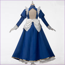 Load image into Gallery viewer, Anime Fate/Grand Order Arturia Pendragon  Lancer Blue Dress Lovely - CosCouture
