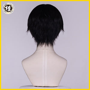 UWOWO Toilet-Bound Hanako-kun/Jibaku Shounen Hanako-kun Cosplay Wig 25cm Natural Black Hair - CosCouture