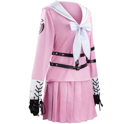 Costume Miu Iruma Cosplay Wigs Danganronpa V3:Killing Harmony Women Sailor Suit Halloween Carnival Uniform Sets Free Accessories - CosCouture