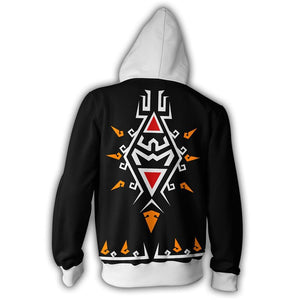The Legend of Zelda 3D Printed Hoodie Sweatshirt Boys Girls Casual Outerwear Jacket Coat Teen Clothes - CosCouture