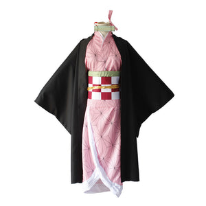 Demon Slayer Kimetsu no Yaiba Kamado Nezuko Cosplay clothing - CosCouture