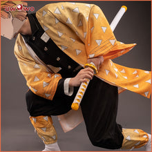 Load image into Gallery viewer, New Design Demon Slayer: Kimetsu no Yaiba Agatsuma Zenitsu Cosplay Costume Demon Slaying Corps Uniform Man - CosCouture
