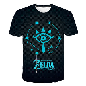 T Shirt Breath of The Wild Link Champion Zelda Children T-shirt for Boys and Girls Toddler Short-Sleeved Tee99 - CosCouture