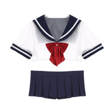 Load image into Gallery viewer, Sailor Moon cosplay see-through body Nightdress sexy lingerie sailor costume - CosCouture
