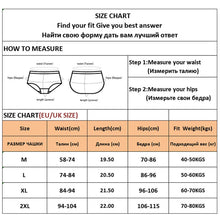 Load image into Gallery viewer, 4PCS/Set Women&#39;s cotton briefs Sexy Low Waist Female Underpants Elasticity Comfortable Underwear Women&#39;s panties Lingerie M-XXL
