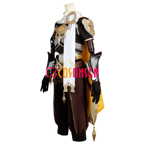 Genshin Impact Kong Cosplay Costume Male Traveler Aether Outfit COSPLAYONSEN Custom Made - CosCouture