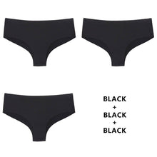 Load image into Gallery viewer, CINOON 3Pcs/Lot Seamless Panty Set Underwear Female Comfort Intimates Fashion Low-Rise Briefs Panties Women Sexy Lingerie
