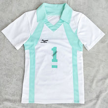 Load image into Gallery viewer, Haikyuu Kageyama Tobio Aoba Johsai Koushi Sugawara Oikawa Tooru Cosplay Costume kneepads Uniform High School Volleyball full set - CosCouture
