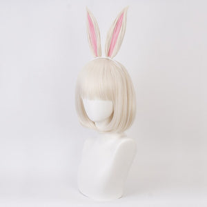 Uwowo Anime BEASTARS Cosplay Haru Wig without Ears Personified Beasts Cute Cosplay Hair Wig - CosCouture