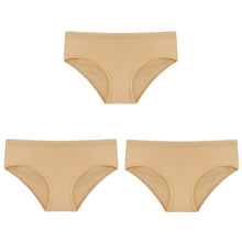 Load image into Gallery viewer, CINOON 3PCS/Set Women&#39;s Panties Cotton Underwear Solid Color Briefs Girls Low-Rise Soft Panty Women Underpants Female Lingerie
