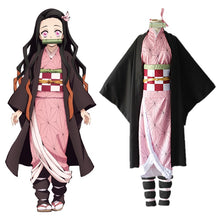 Load image into Gallery viewer, Demon Slayer Kimetsu no Yaiba Kamado Nezuko Cosplay clothing - CosCouture

