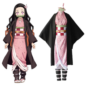 Demon Slayer Kimetsu no Yaiba Kamado Nezuko Cosplay clothing - CosCouture