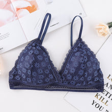 Load image into Gallery viewer, Women Lace Padded Bras Beauty Back Wrapped Chest Comfortable Wire Free Bras Lingerie
