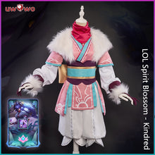 Load image into Gallery viewer, Pre-sale Kindred Spirit Blossom LOL Cosplay Costume Spirit Blossom Qianjue Cosplay Costume - CosCouture
