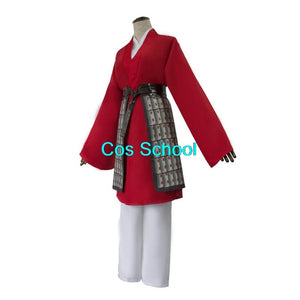 2020 Movie Mulan Cosplay Girl's Warrior Plays Costume Mulan Heroine Ancient Clothes Halloween Women's Chinese Costume - CosCouture