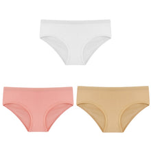 Load image into Gallery viewer, CINOON 3PCS/Set Women&#39;s Panties Cotton Underwear Solid Color Briefs Girls Low-Rise Soft Panty Women Underpants Female Lingerie
