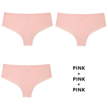 Load image into Gallery viewer, CINOON 3Pcs/Lot Seamless Panty Set Underwear Female Comfort Intimates Fashion Low-Rise Briefs Panties Women Sexy Lingerie
