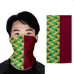 Anime Demon Slayer Kimetsu No Yaiba Cosplay Mask Scarf Prop Kamado Tanjirou Nezuko Masks - CosCouture