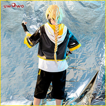 Load image into Gallery viewer, PRE-SALE UWOWO Traveler Cosplay Genshin Impact Aether Costume Male Fashion Traveller - CosCouture
