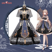 Load image into Gallery viewer, Lolita Original Dress Design Misty Garden Chinoiserie Cosplay Costume - CosCouture
