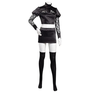 Game LOL KDA Ahri Cosplay Costume LOL KDA The Baddest Ahri Cosplay Women Black Uniform - CosCouture