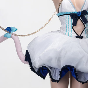 Uwowo Anime Cosplay Costume NEKOPARA Cat Paradise Vanilla Lovely Maid Dress Cosplay Costume Halloween For Women - CosCouture