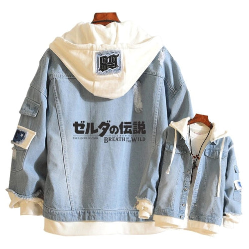 Anime The Legend of Zelda Cosplay Denim Jacket - CosCouture