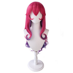 UWOWO Ahri Wig LOL Spirit Blossom LOL Cosplay Hair Hot Halloween Game League Of Legends Ahri Wig - CosCouture