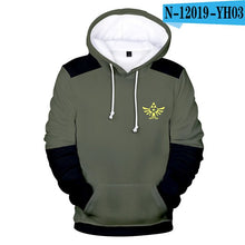 Load image into Gallery viewer, The Legend of Zelda 3D Printed Hoodie Sweatshirt Boys Girls Casual Outerwear Jacket Coat Teen Clothes - CosCouture
