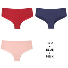 Load image into Gallery viewer, CINOON 3Pcs/Lot Seamless Panty Set Underwear Female Comfort Intimates Fashion Low-Rise Briefs Panties Women Sexy Lingerie
