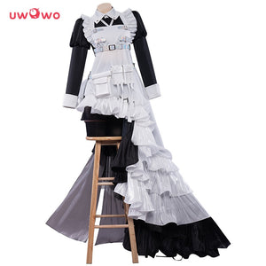 Pre-sale Combat Maid Dress Cosplay Exclusive Authorization Uwowo x AGOTO: Combat Maid Series ♠ Spade Cosplay Costume ApronDress - CosCouture