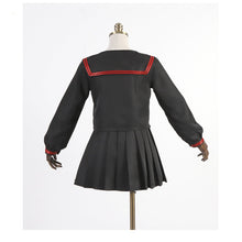 Load image into Gallery viewer, Anime Demon Slayer Kimetsu no Yaiba Cosplay Nezuko Kamado Makomo Cosplay Costume JK School Uniforms Sailor Suit Girls Women - CosCouture
