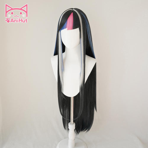 【AniHut】Mioda Ibuki Wig Danganronpa Cosplay Synthetic Heat Resistant Women Hair Mioda Ibuki - CosCouture