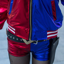 Load image into Gallery viewer, New Harley Quinn Cosplay Costumes Adult Women  Suit with Wig Gloves - CosCouture
