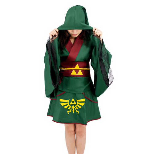 Game The Legend of Zelda Anime Cosplay Cloak Dress For Girls - CosCouture