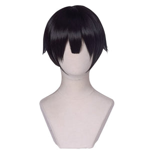 UWOWO Toilet-Bound Hanako-kun/Jibaku Shounen Hanako-kun Cosplay Wig 25cm Natural Black Hair - CosCouture