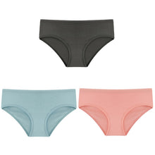Load image into Gallery viewer, CINOON 3PCS/Set Women&#39;s Panties Cotton Underwear Solid Color Briefs Girls Low-Rise Soft Panty Women Underpants Female Lingerie
