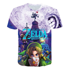 Load image into Gallery viewer, T Shirt Breath of The Wild Link Champion Zelda Children T-shirt for Boys and Girls Toddler Short-Sleeved Tee99 - CosCouture
